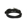 Wolf Leather Bracelet - Silver Matte – Image 2
