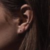 Line Ear Cuff - Silver – Image 4