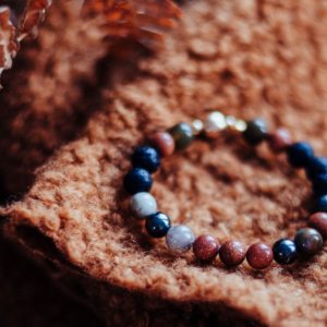 Natural Lava Bracelet Magic Autumn