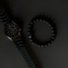 Obsidian Lava Stone Bracelet – Image 2