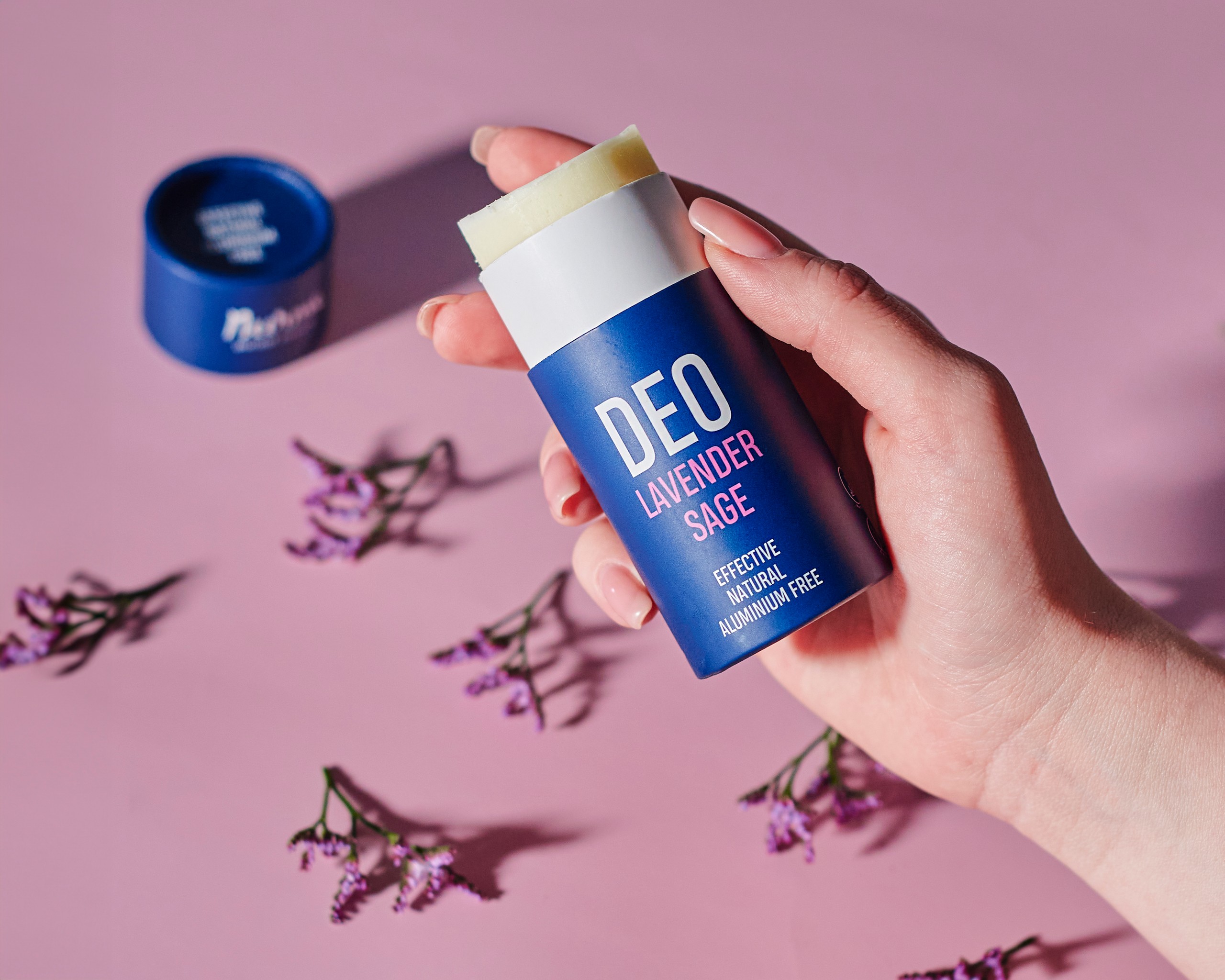 Natural Deodorant – Lavender & Sage, 80g – Image 4