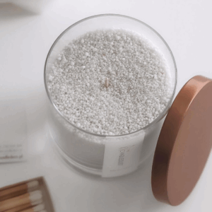 Powdered Candle in Glass - Rhubarb Sparkle 160g