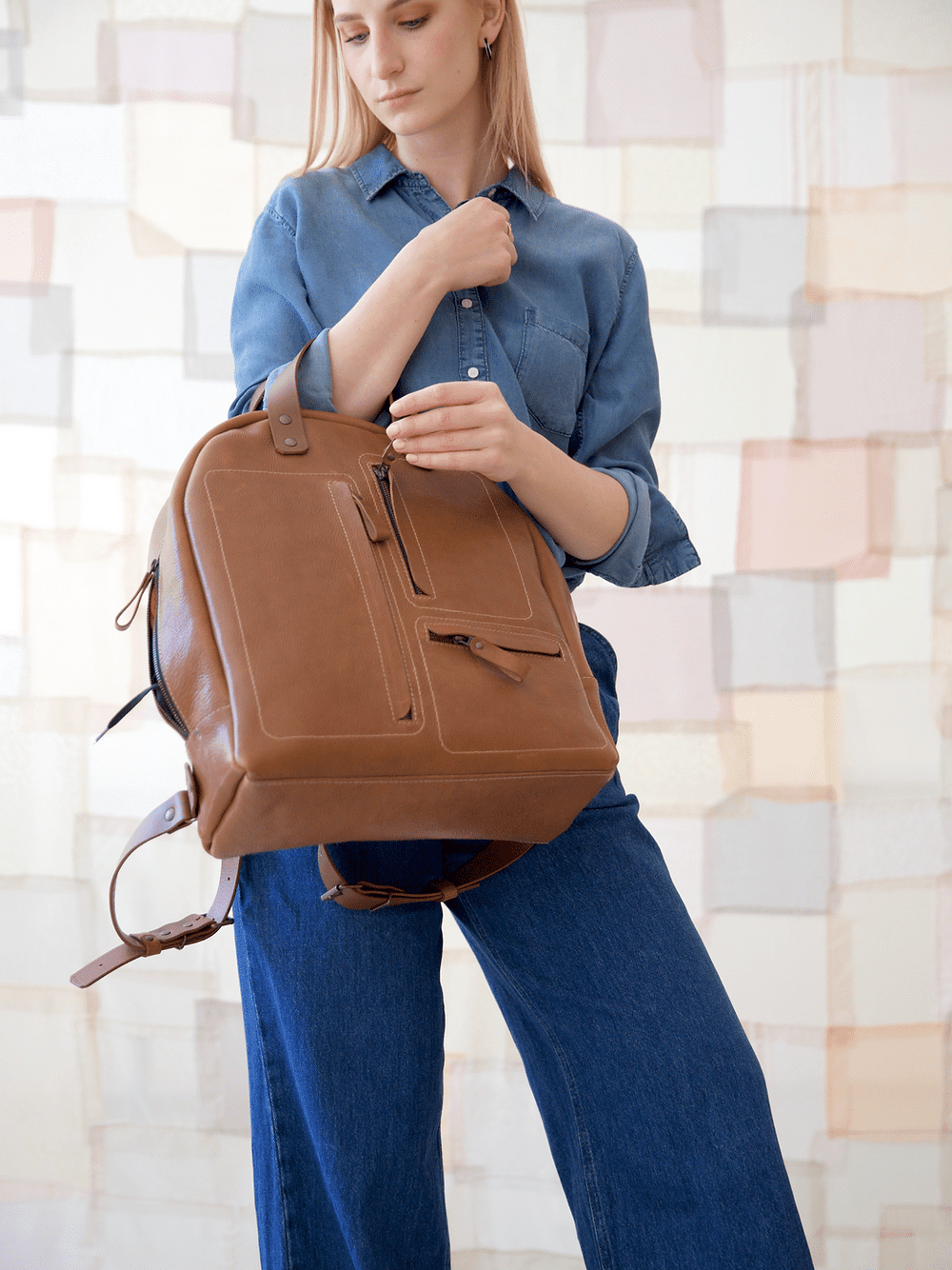 GORDON Backpack - Capuccino – Image 2