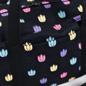 TRAVEL BAG COLORED TULIPS