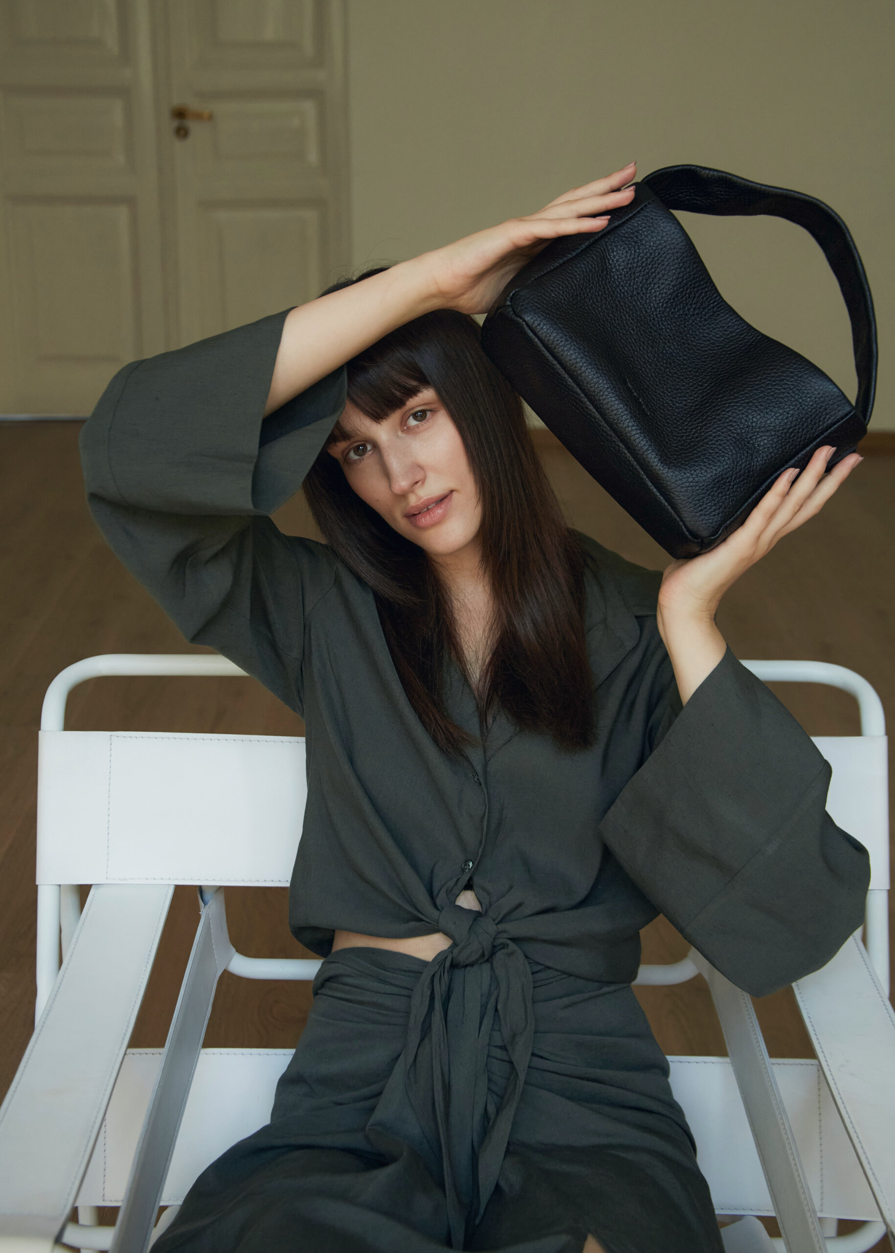 Crossbody Bag MERU - Black – Image 5