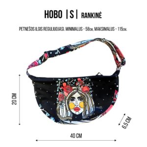 Hobo Bag Heart - Brown